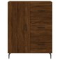 Highboard Braun Eichen-Optik 69,5x34x180 cm Holzwerkstoff Highboard Braun Eichen-Optik 69,5x34x180 cm Holzwerkstoff