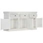 vidaXL Sideboard Weiß 140x40x74 cm Massivholz Mango vidaXL Sideboard Weiß 140x40x74 cm Massivholz Mango
