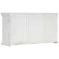 vidaXL Sideboard Weiß 140x40x74 cm Massivholz Mango vidaXL Sideboard Weiß 140x40x74 cm Massivholz Mango
