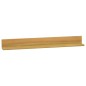 vidaXL Wandregale 2 Stk. 90x10x10 cm Massivholz Teak vidaXL Wandregale 2 Stk. 90x10x10 cm Massivholz Teak
