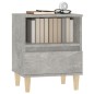 vidaXL Nachttische 2 Stk. Betongrau 40x35x50 cm vidaXL Nachttische 2 Stk. Betongrau 40x35x50 cm