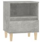 vidaXL Nachttische 2 Stk. Betongrau 40x35x50 cm vidaXL Nachttische 2 Stk. Betongrau 40x35x50 cm