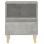 vidaXL Nachttische 2 Stk. Betongrau 40x35x50 cm vidaXL Nachttische 2 Stk. Betongrau 40x35x50 cm