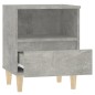 vidaXL Nachttische 2 Stk. Betongrau 40x35x50 cm vidaXL Nachttische 2 Stk. Betongrau 40x35x50 cm