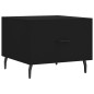 vidaXL Couchtisch Schwarz 50x50x40 cm Holzwerkstoff vidaXL Couchtisch Schwarz 50x50x40 cm Holzwerkstoff