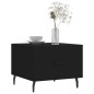 vidaXL Couchtisch Schwarz 50x50x40 cm Holzwerkstoff vidaXL Couchtisch Schwarz 50x50x40 cm Holzwerkstoff