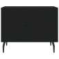 vidaXL Couchtisch Schwarz 50x50x40 cm Holzwerkstoff vidaXL Couchtisch Schwarz 50x50x40 cm Holzwerkstoff