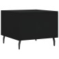 vidaXL Couchtisch Schwarz 50x50x40 cm Holzwerkstoff vidaXL Couchtisch Schwarz 50x50x40 cm Holzwerkstoff