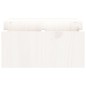 vidaXL Monitorständer Weiß 70x27,5x15 cm Massivholz Kiefer vidaXL Monitorständer Weiß 70x27,5x15 cm Massivholz Kiefer
