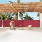 vidaXL Seitenmarkise Ausziehbar Rot 160x1200 cm vidaXL Seitenmarkise Ausziehbar Rot 160x1200 cm