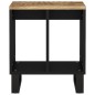 vidaXL Beistelltisch 40x31x46 cm Massivholz Mango & Holzwerkstoff