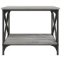 vidaXL Beistelltisch Grau Sonoma 55x38x45 cm Holzwerkstoff vidaXL Beistelltisch Grau Sonoma 55x38x45 cm Holzwerkstoff