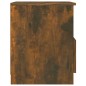 vidaXL Nachttische 2 Stk. Räuchereiche 40x40x50 cm Holzwerkstoff vidaXL Nachttische 2 Stk. Räuchereiche 40x40x50 cm Holzwerkstoff