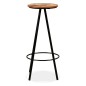 vidaXL Barhocker 4 Stk. Massives Altholz vidaXL Barhocker 4 Stk. Massives Altholz