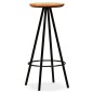 vidaXL Barhocker 4 Stk. Massives Altholz vidaXL Barhocker 4 Stk. Massives Altholz