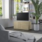 vidaXL TV-Schrank Sonoma-Eiche 80x34x36 cm Holzwerkstoff vidaXL TV-Schrank Sonoma-Eiche 80x34x36 cm Holzwerkstoff