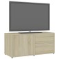 vidaXL TV-Schrank Sonoma-Eiche 80x34x36 cm Holzwerkstoff vidaXL TV-Schrank Sonoma-Eiche 80x34x36 cm Holzwerkstoff