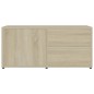 vidaXL TV-Schrank Sonoma-Eiche 80x34x36 cm Holzwerkstoff vidaXL TV-Schrank Sonoma-Eiche 80x34x36 cm Holzwerkstoff