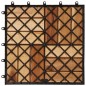 10 x Fliese aus Akazienholz 30 x 30 cm 10 x Fliese aus Akazienholz 30 x 30 cm