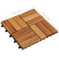 10 x Fliese aus Akazienholz 30 x 30 cm 10 x Fliese aus Akazienholz 30 x 30 cm