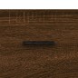 Highboard Braun Eichen-Optik 69,5x34x180 cm Holzwerkstoff Highboard Braun Eichen-Optik 69,5x34x180 cm Holzwerkstoff