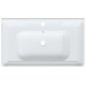 vidaXL Waschbecken Weiß 81x48x23 cm Rechteckig Keramik vidaXL Waschbecken Weiß 81x48x23 cm Rechteckig Keramik