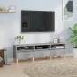 vidaXL TV-Schrank Betongrau 150x30x44,5 cm Holzwerkstoff vidaXL TV-Schrank Betongrau 150x30x44,5 cm Holzwerkstoff