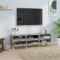 vidaXL TV-Schrank Betongrau 150x30x44,5 cm Holzwerkstoff vidaXL TV-Schrank Betongrau 150x30x44,5 cm Holzwerkstoff