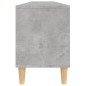 vidaXL TV-Schrank Betongrau 150x30x44,5 cm Holzwerkstoff vidaXL TV-Schrank Betongrau 150x30x44,5 cm Holzwerkstoff