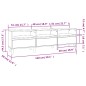 vidaXL TV-Schrank Betongrau 150x30x44,5 cm Holzwerkstoff vidaXL TV-Schrank Betongrau 150x30x44,5 cm Holzwerkstoff