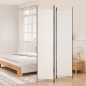 vidaXL 3-tlg. Paravent Weiß 150x220 cm Stoff vidaXL 3-tlg. Paravent Weiß 150x220 cm Stoff