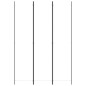 vidaXL 3-tlg. Paravent Weiß 150x220 cm Stoff vidaXL 3-tlg. Paravent Weiß 150x220 cm Stoff