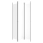 vidaXL 3-tlg. Paravent Weiß 150x220 cm Stoff vidaXL 3-tlg. Paravent Weiß 150x220 cm Stoff