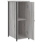 vidaXL Nachttische 2 Stk. Grau Sonoma 32x42x80 cm Holzwerkstoff vidaXL Nachttische 2 Stk. Grau Sonoma 32x42x80 cm Holzwerkstoff