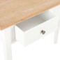 vidaXL Frisiertisch Konsolentisch Weiß 79 x 30 x 74 cm Holz vidaXL Frisiertisch Konsolentisch Weiß 79 x 30 x 74 cm Holz