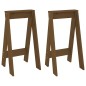 vidaXL Hocker 2 Stk. Honigbraun 40x40x75 cm Massivholz Kiefer vidaXL Hocker 2 Stk. Honigbraun 40x40x75 cm Massivholz Kiefer