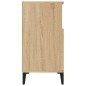 vidaXL Sideboard Sonoma-Eiche 60x35x70 cm Holzwerkstoff vidaXL Sideboard Sonoma-Eiche 60x35x70 cm Holzwerkstoff