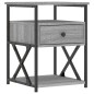 vidaXL Nachttische 2 Stk. Grau Sonoma 40x42x55 cm Holzwerkstoff vidaXL Nachttische 2 Stk. Grau Sonoma 40x42x55 cm Holzwerkstoff