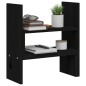 vidaXL Monitorständer Schwarz (39-72)x17x43 cm Massivholz Kiefer vidaXL Monitorständer Schwarz (39-72)x17x43 cm Massivholz Kiefer
