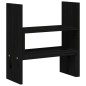vidaXL Monitorständer Schwarz (39-72)x17x43 cm Massivholz Kiefer vidaXL Monitorständer Schwarz (39-72)x17x43 cm Massivholz Kiefer