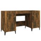 vidaXL Schreibtisch Räuchereiche 140x50x75 cm Holzwerkstoff vidaXL Schreibtisch Räuchereiche 140x50x75 cm Holzwerkstoff