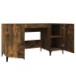 vidaXL Schreibtisch Räuchereiche 140x50x75 cm Holzwerkstoff vidaXL Schreibtisch Räuchereiche 140x50x75 cm Holzwerkstoff
