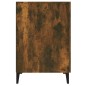 vidaXL Schreibtisch Räuchereiche 140x50x75 cm Holzwerkstoff vidaXL Schreibtisch Räuchereiche 140x50x75 cm Holzwerkstoff