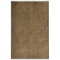 vidaXL Fußmatte Waschbar Braun 120x180 cm vidaXL Fußmatte Waschbar Braun 120x180 cm