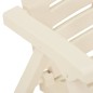 vidaXL Gartenstühle 2 Stk. Kunststoff Weiß vidaXL Gartenstühle 2 Stk. Kunststoff Weiß