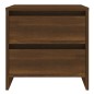 vidaXL Nachttische 2 Stk. Braun Eichen-Optik 45x34,5x44,5 cm vidaXL Nachttische 2 Stk. Braun Eichen-Optik 45x34,5x44,5 cm