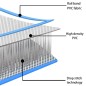 vidaXL Aufblasbare Gymnastikmatte mit Pumpe 400x100x20 cm PVC Blau vidaXL Aufblasbare Gymnastikmatte mit Pumpe 400x100x20 cm PVC Blau