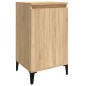 vidaXL Nachttisch Sonoma-Eiche 40x35x70 cm Holzwerkstoff vidaXL Nachttisch Sonoma-Eiche 40x35x70 cm Holzwerkstoff