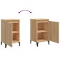 vidaXL Nachttisch Sonoma-Eiche 40x35x70 cm Holzwerkstoff vidaXL Nachttisch Sonoma-Eiche 40x35x70 cm Holzwerkstoff