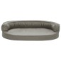 vidaXL Hundematratze Ergonomisch 75x53cm Leinenoptik Grau vidaXL Hundematratze Ergonomisch 75x53cm Leinenoptik Grau